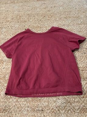 Athleta girl red tee